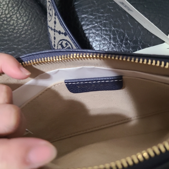 Tory Burch Navy Miller Mini Crossbody Bag Nwt - Picture 12 of 12